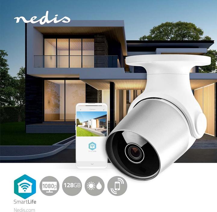 Actual product image Nedis WIFICO11CWT Security Camera (1920 x 1080 Pixels)