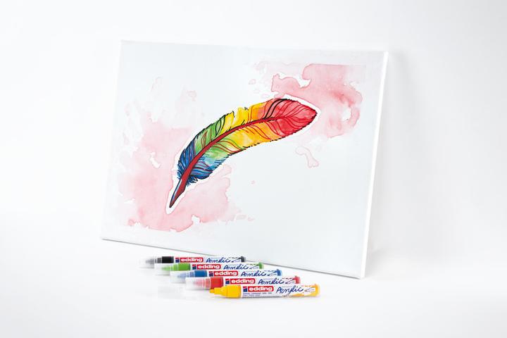 Actual product image Edding Acrylic marker 5100 Medium (Deep black, 3 mm, 1 x)