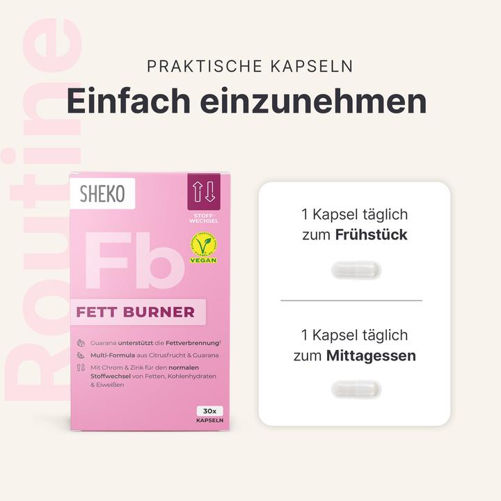 Produktbild Sheko Fett Burner (1 Stück, Kapseln, 41 g)