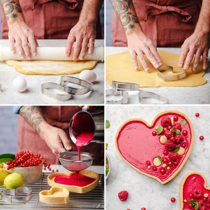 Produktbild Decora Tortenring Perforiert Herz Ø 10 cm (10 cm)