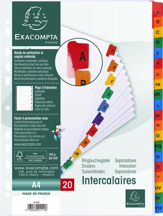 Produktbild Exacompta Register