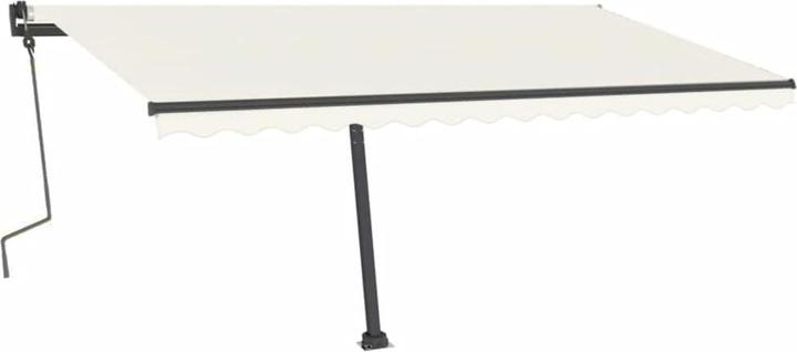 Produktbild VidaXL Stützen für Markisen Anthrazit 450x245 cm Eisen,Farbe (4.50 m)