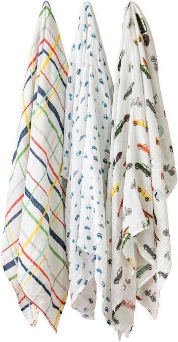 Produktbild little unicorn Wickeln 3er Packung (120 cm, 120 cm)