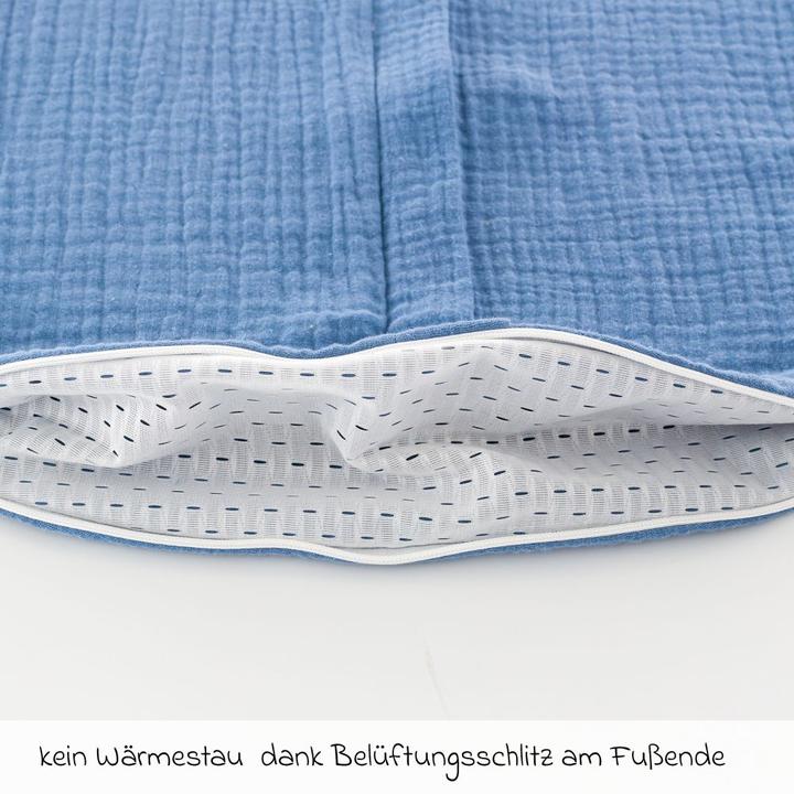 Produktbild Träumeland Sommerschlafsack Liebmich Baumwollmusselin (60 cm)
