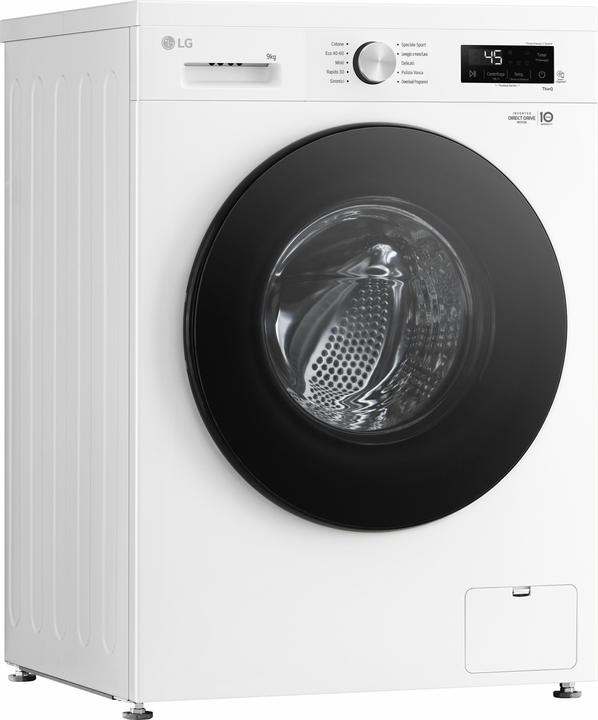Immagine prodotto LG F4NX1009NWB Lavatrice 9 Kg Classe A (9 kg, A sinistra)