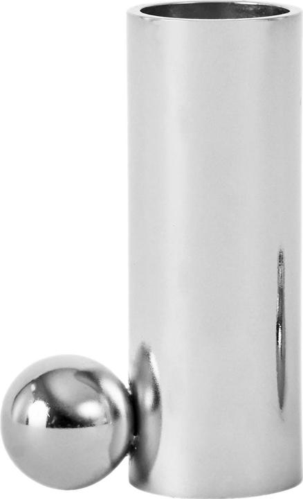 Actual product image Oyoy Candlestick Palloa large 7 cm, silver (8 x 4 x 6.5 cm)