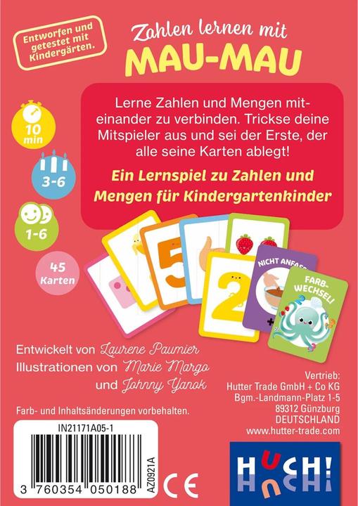 Image du produit 405018 - Apprendre les nombres avec Mau-Mau - Nombres et quantités (Allemand)