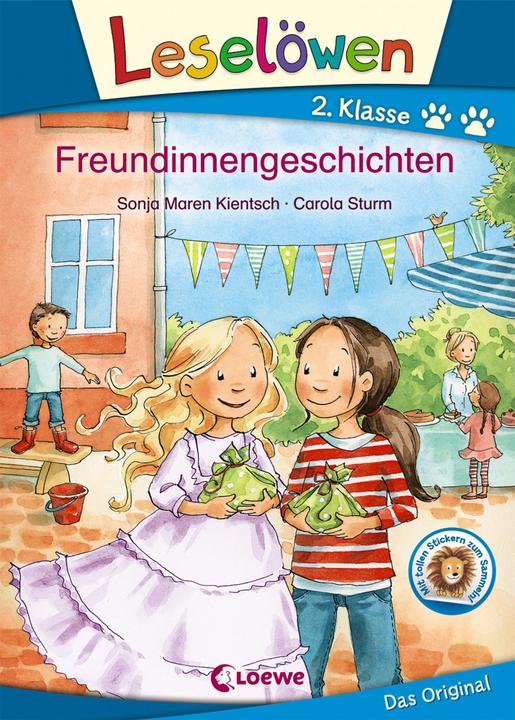 Produktbild Leselöwen 2. Klasse - Freundinnengeschichten (Deutsch, Sonja Maren Kientsch, Carola Sturm, Loewe Erstlesebücher, 2018)