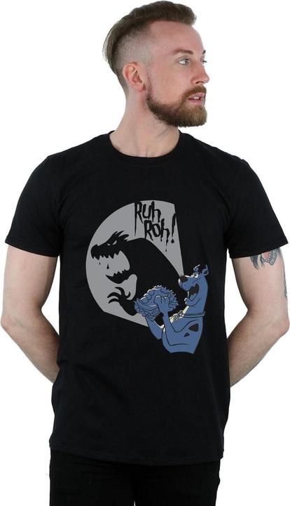 Actual product image Scooby Doo Mens Ruh Roh Cotton T-Shirt (L)