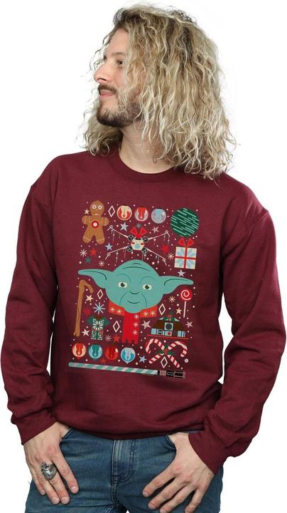 Produktbild Star Wars Yoda Christmas Sweatshirt (XXL)