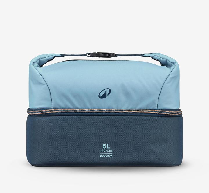 Image du produit Quechua Lunchbox 100 isotherme 5L avec boîte alimentaire 1L en plastique incluse (5 l)