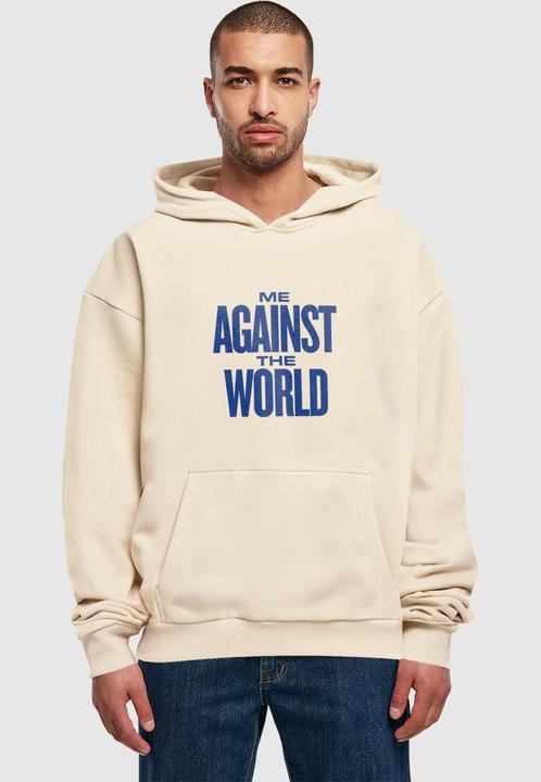 Actual product image Mister Tee X Artist 2Pac Me against the World Ultra Heavy Oversize Hoodie - 173457 (XXL)