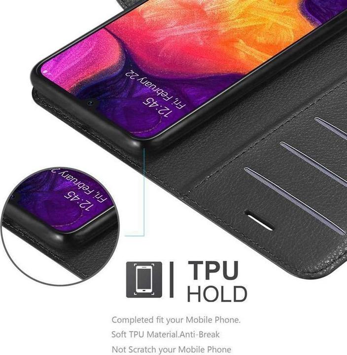 Actual product image Cadorabo Book with stand function cover (Samsung Galaxy A50)