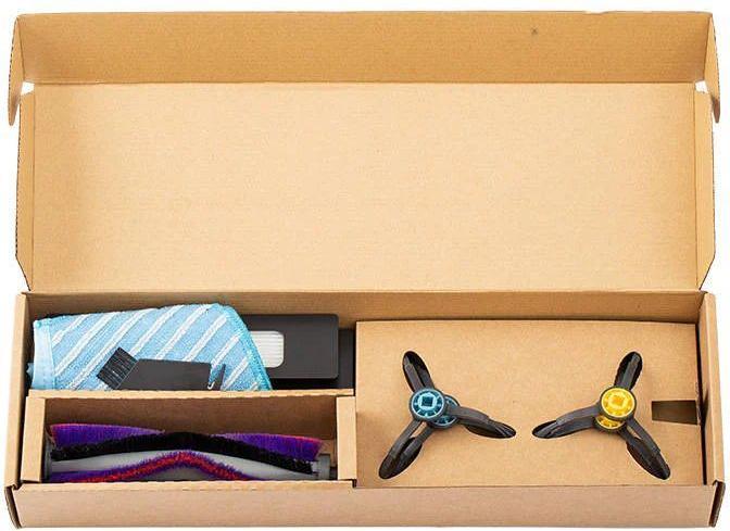 Actual product image Midea M7 Spare Parts Kit 2x Side Brushes, 1x Cleaning, 2x HEPA, 1x Mopping Cloth, 1x Roller, Suitable fo