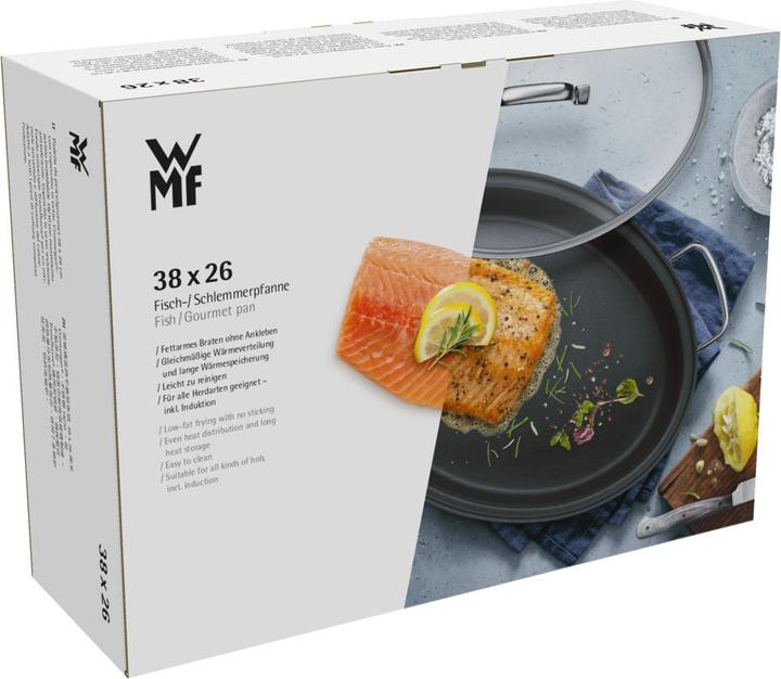 Image du produit WMF Poêle à poisson (26 cm, Poêle à frire, Acier inoxydable)