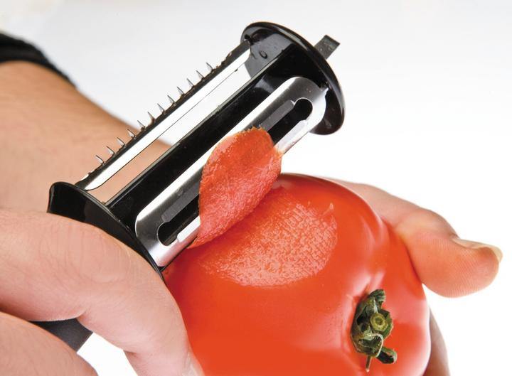 Produktbild Ibili Sparschäler mit 3 Klingen Ideal zum Schälen von Obst und Gemüse