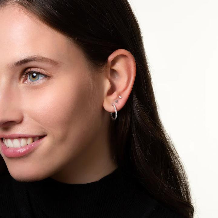 Image du produit Xenox Piercings simple boucle d'oreille (Argent 925)