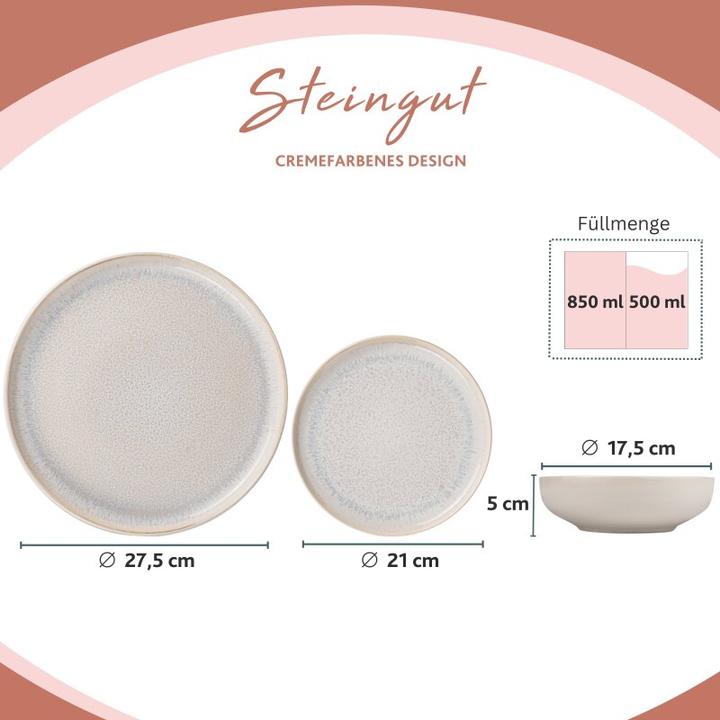 Actual product image Sänger Corfu dinner service (12 Piece)