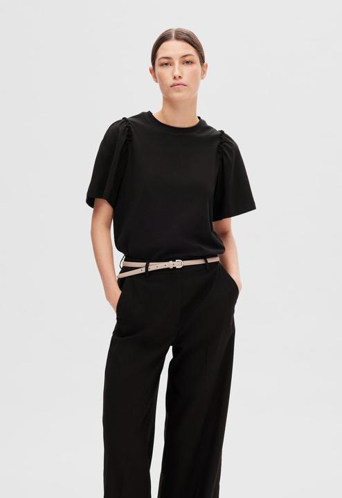 Actual product image Selected Femme Ruffle top (L)