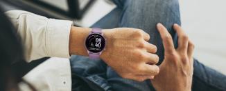 Actual product image Zeblaze Btalk 3 Plus Smartwatch Purple
