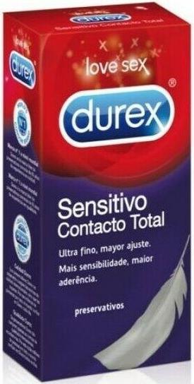 Productafbeelding Durex Gevoelig Contact Totaal 6 Eenheden (6 Pcs.)