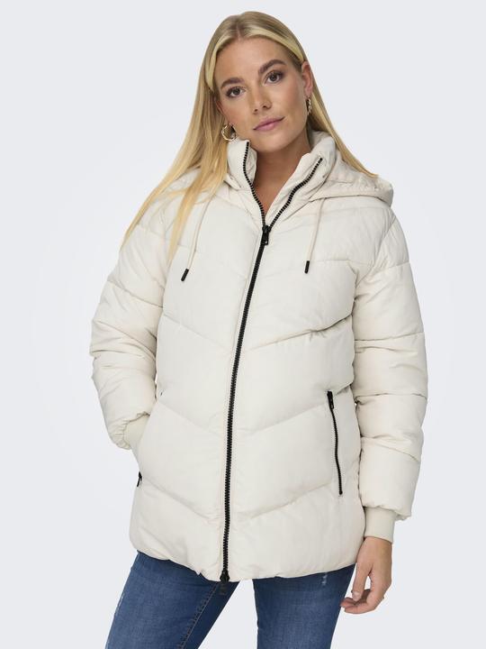 Actual product image Only Maternity Hooded Maternity quilted jacket Quilted coat (XL)