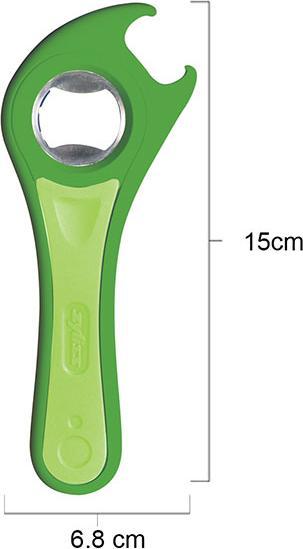 Image du produit Zyliss 5en1 normalement fermé (Ouvre-bouteille à couvercle en plastique)