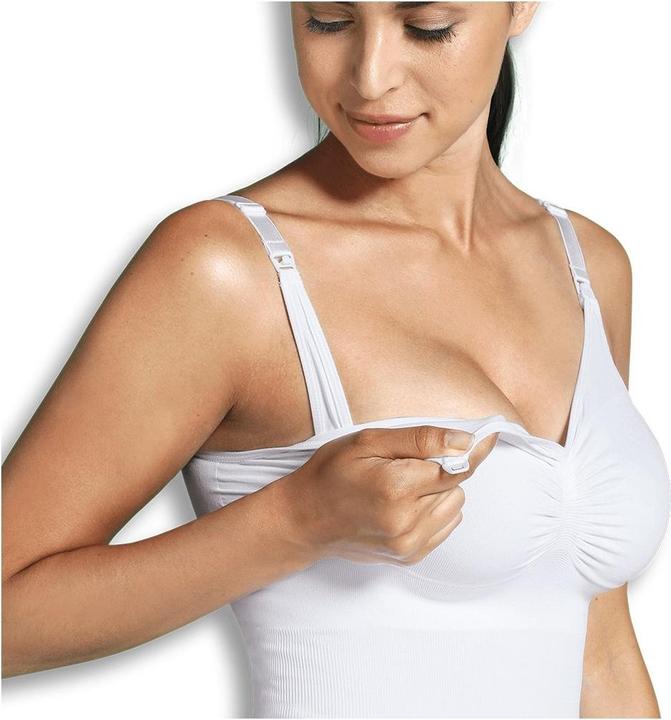 Actual product image Carriwell Nursing top / Shapeware 2 in 1 white S