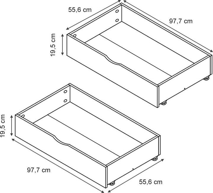 Immagine prodotto VitaliSpa Rollschublade Everest