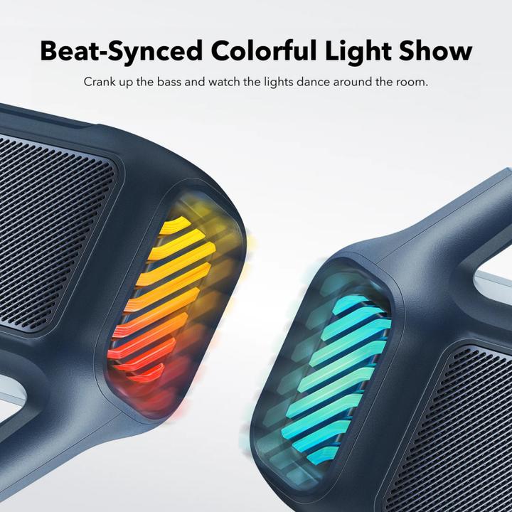 Image du produit soundcore Głośnik Boom 2 Niebieski (24 h, Fonctionnement sur batterie)