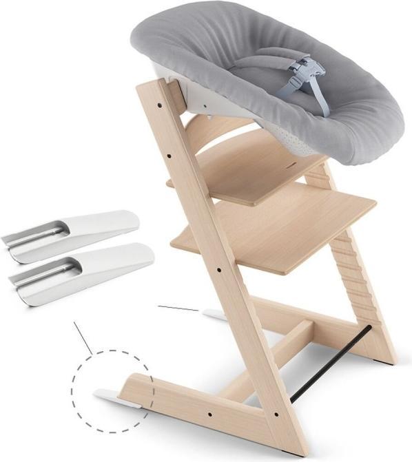 Actual product image Stokke Tripp Trapp Special Bundle 2, Serene Pink (Highchair)