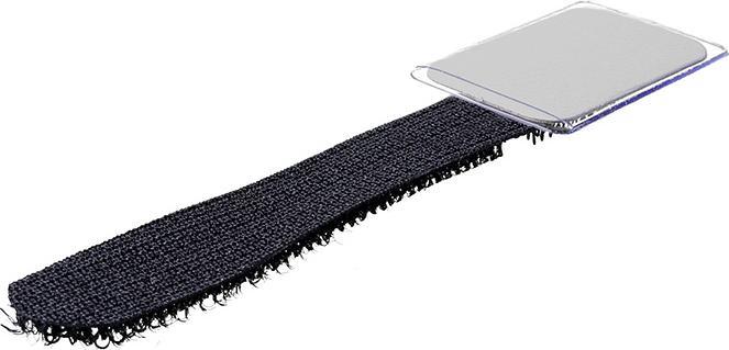 Produktbild Label-the-cable kleine Klettbinder mit Etikette (Klettkabelbinder, 90 mm, 10 Stk.)