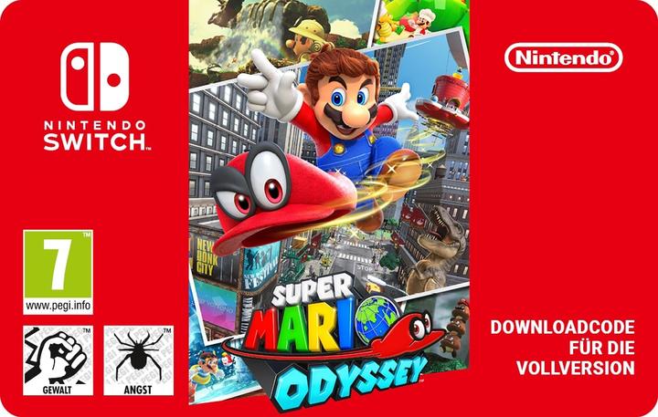 Produktbild Nintendo Super Mario Odyssey Digital Code (Switch)