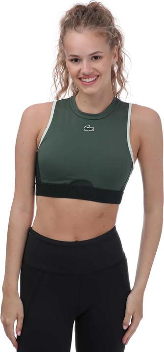 Actual product image Lacoste Womens/Ladies Stretch Sports Bra (XS)