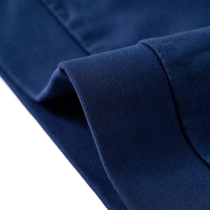 Actual product image VidaXL Children's sweatshirt navy blue 116,Material: 95 % cotton. 5 (116)