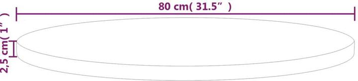 Image du produit VidaXL Granger (80 x 2,5 cm)