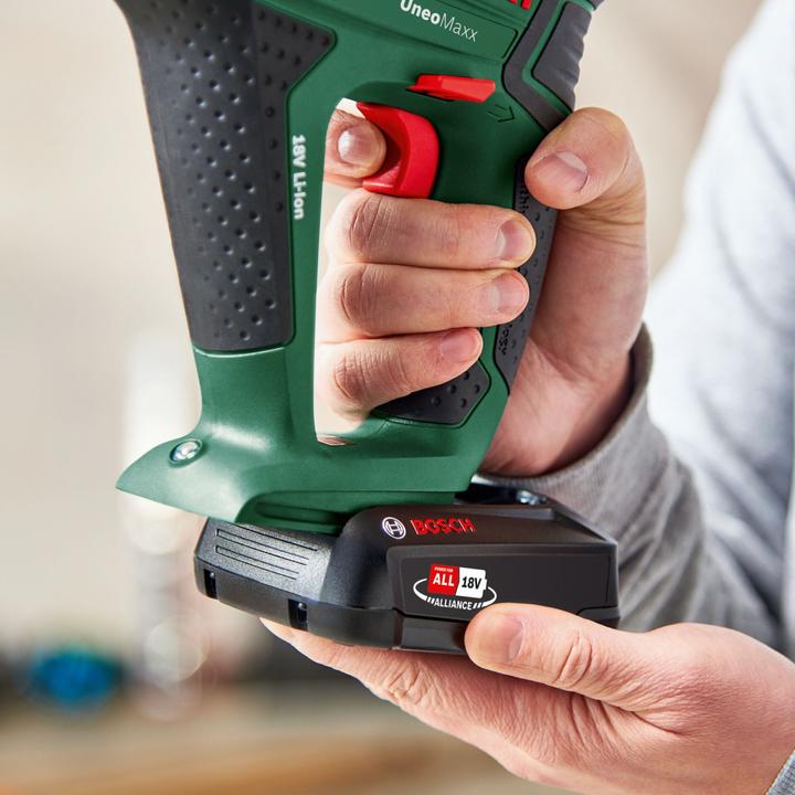 Actual product image Bosch Home & Garden Uneo Maxx (Rechargeable battery operated)
