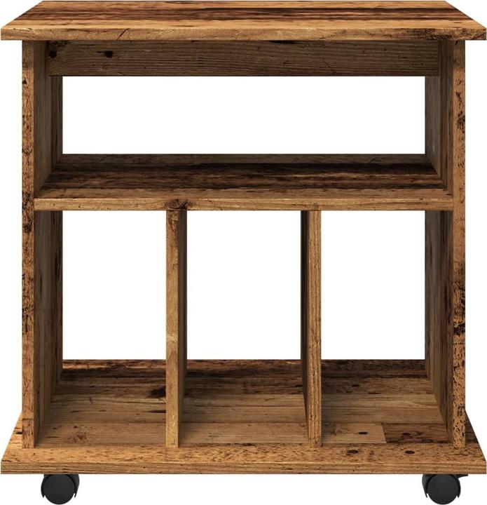 Produktbild VidaXL Rollcontainer Rollschrank Bürocontainer Büroschrank Schrank Altholz-Optik (60 x 45 x 60 cm)
