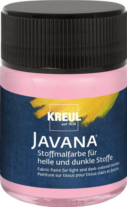Produktbild Kreul Textilfarbe JAVANA "Opak", blau, 50 ml (Blau, 50 ml)