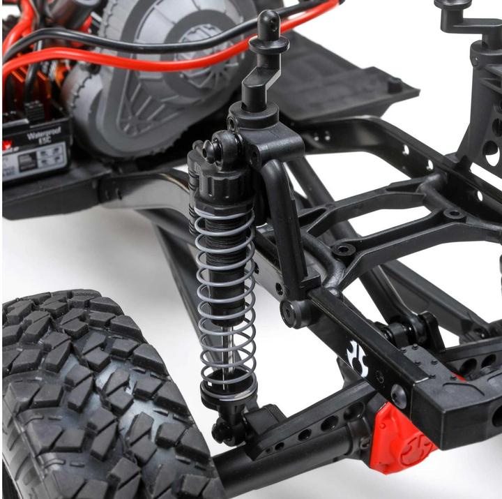 Image du produit Axial SCX10 II Deadbolt Electro Brushed Crawler 4WD 1:10 RTR Tan (RTR Prêt à fonctionner)