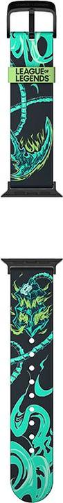 Produktbild Moby Fox League of Legends bracelet pour smartwatch Thresh (22 mm, Edelstahl, Silikon)
