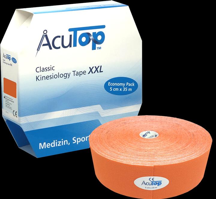 Produktbild AcuTop XXL Classic Tape 5cm x 35 m Orange (35 m)