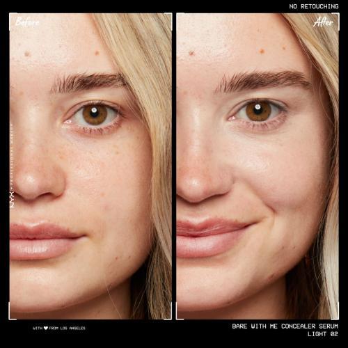 Produktbild NYX Professional Make-Up Bare With Me Concealer Serum (2 Light)