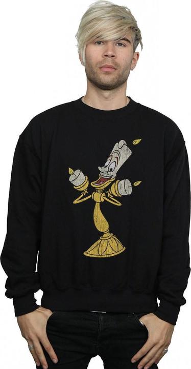 Image du produit Disney - Sweat BEAUTY AND THE BEAST LUMIERE DISTRESSED - Homme (XXL)