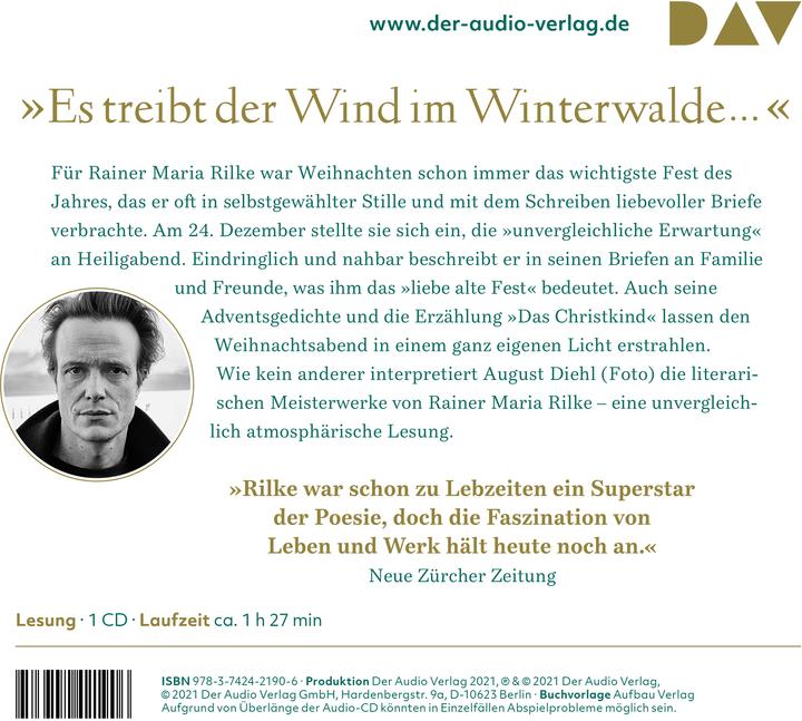 Immagine prodotto Natale con Rilke (Rainer Maria Rilke, Agosto Diehl, Tedesco)