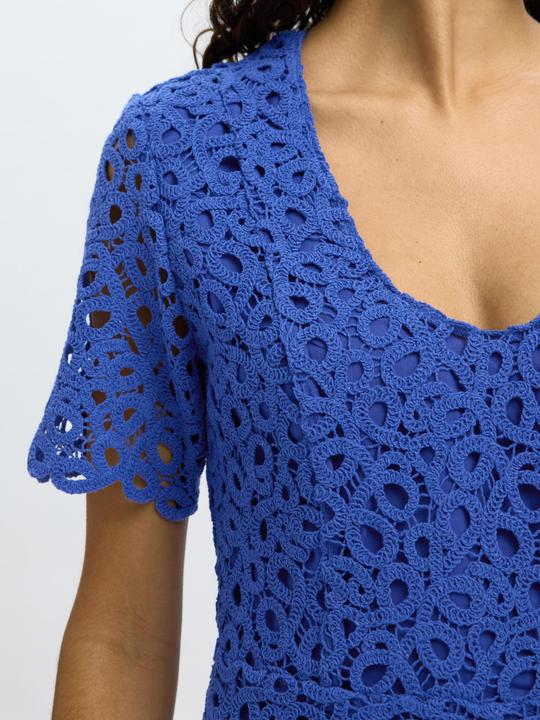 Actual product image Selected Femme Häkel-Look Maxikleid (36)
