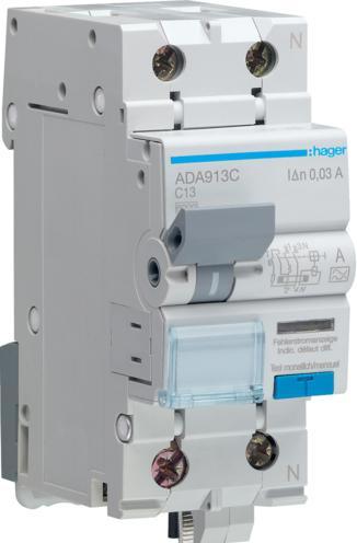 Actual product image Hager FI-LS 1P+N