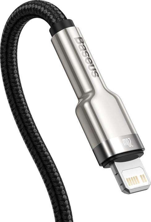 Actual product image Baseus USB C – Lightning (0.25 m, USB 3.0)