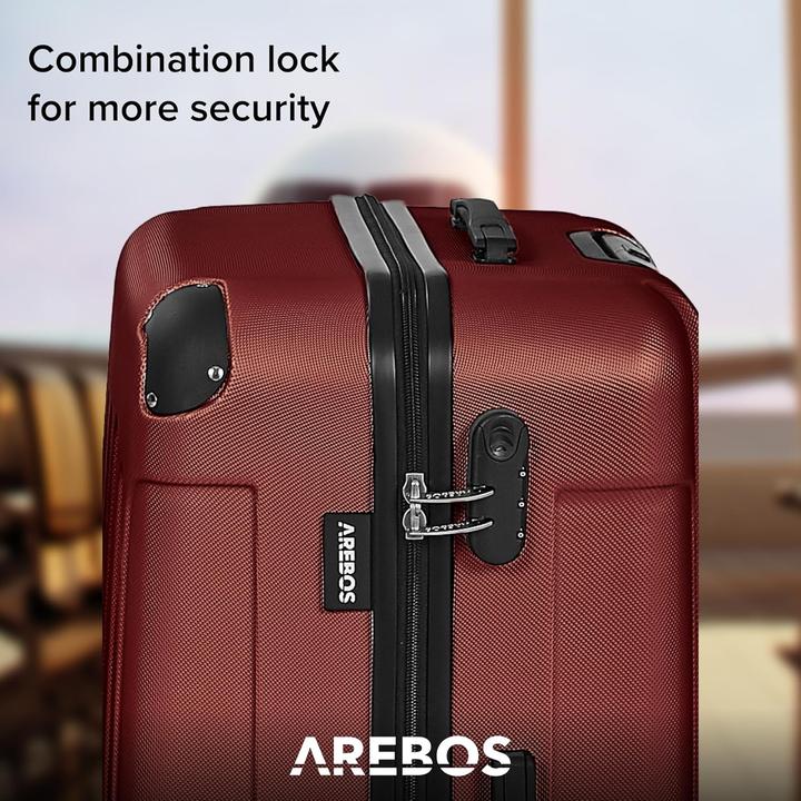 Produktbild Arebos Reisekoffer (94 l, Handgepäck (bis 50l), M (50 - 90l), L (90 - 115l), XL (ab 115l))
