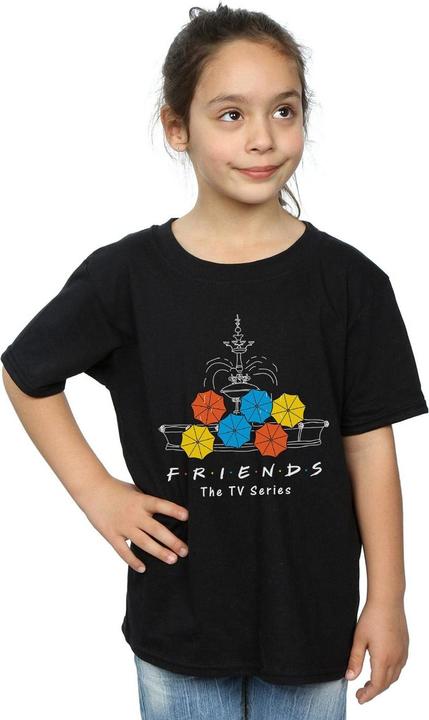 Immagine prodotto Friends Fountain And Umbrellas Maglietta Ragazze (140, 146)